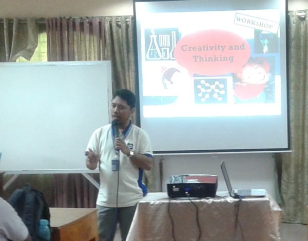 Mr. Caesar Angelito Arceo talks about Creativity and Thinking.