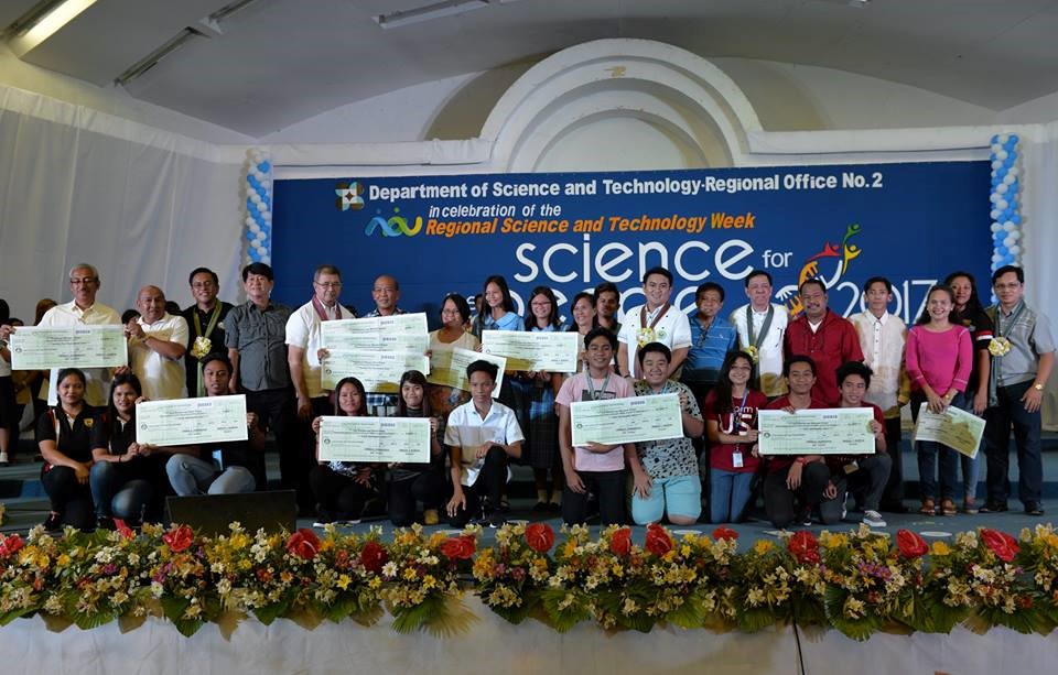 Winners for the Regional Invention Contest and Exhibits received their prizes during the awarding ceremony
