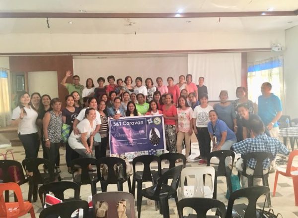 Caravan Team together with the participants of the S&T Caravan in Echague, Isabela on March 16-17, 2018